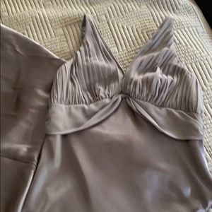 Bari Jay silver silk long